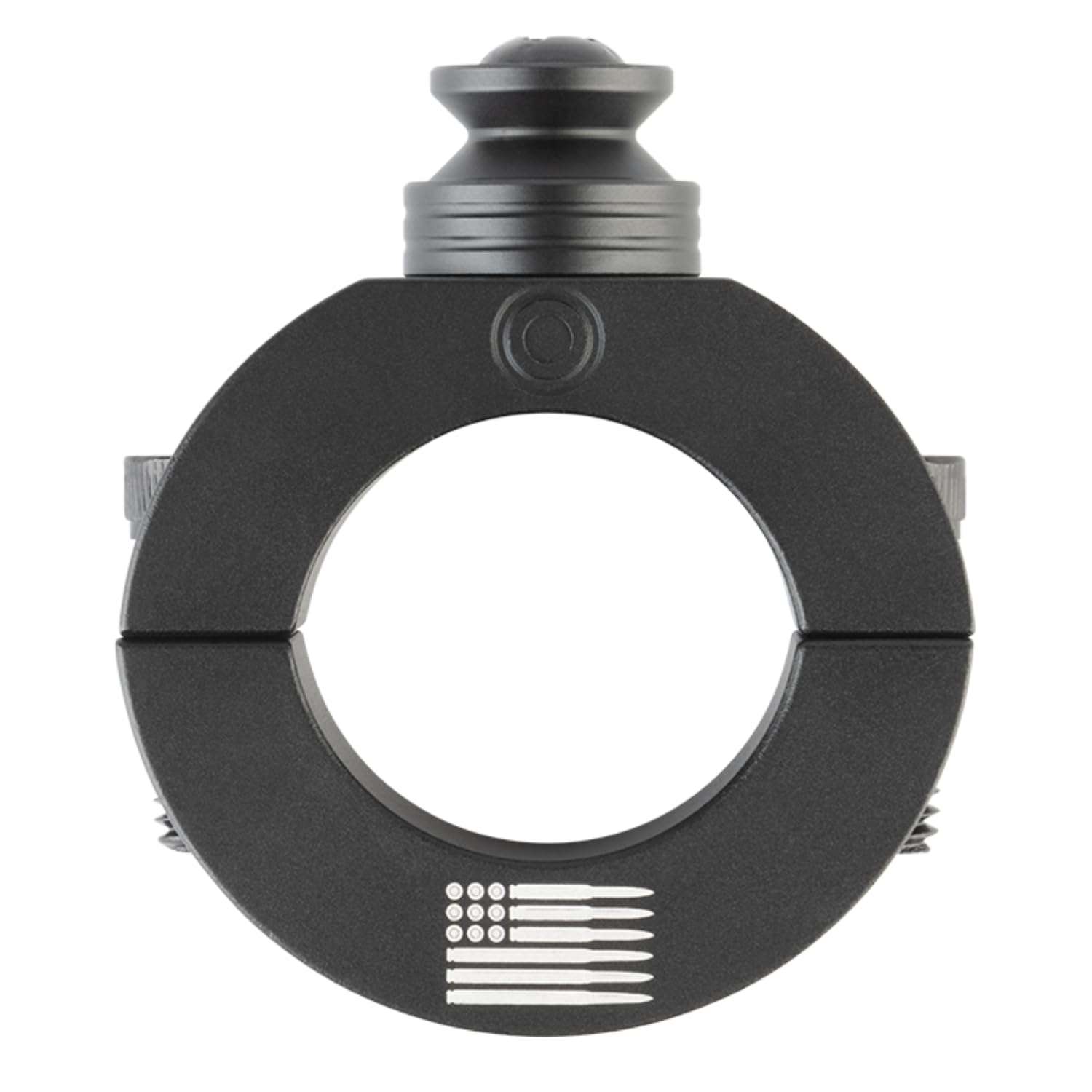 Bulletpoint Aluminum Handlebar Clamp Mount with 20mm Socket End fits 0.875", 1", 1.125" and 1.25" Bar - Image 4