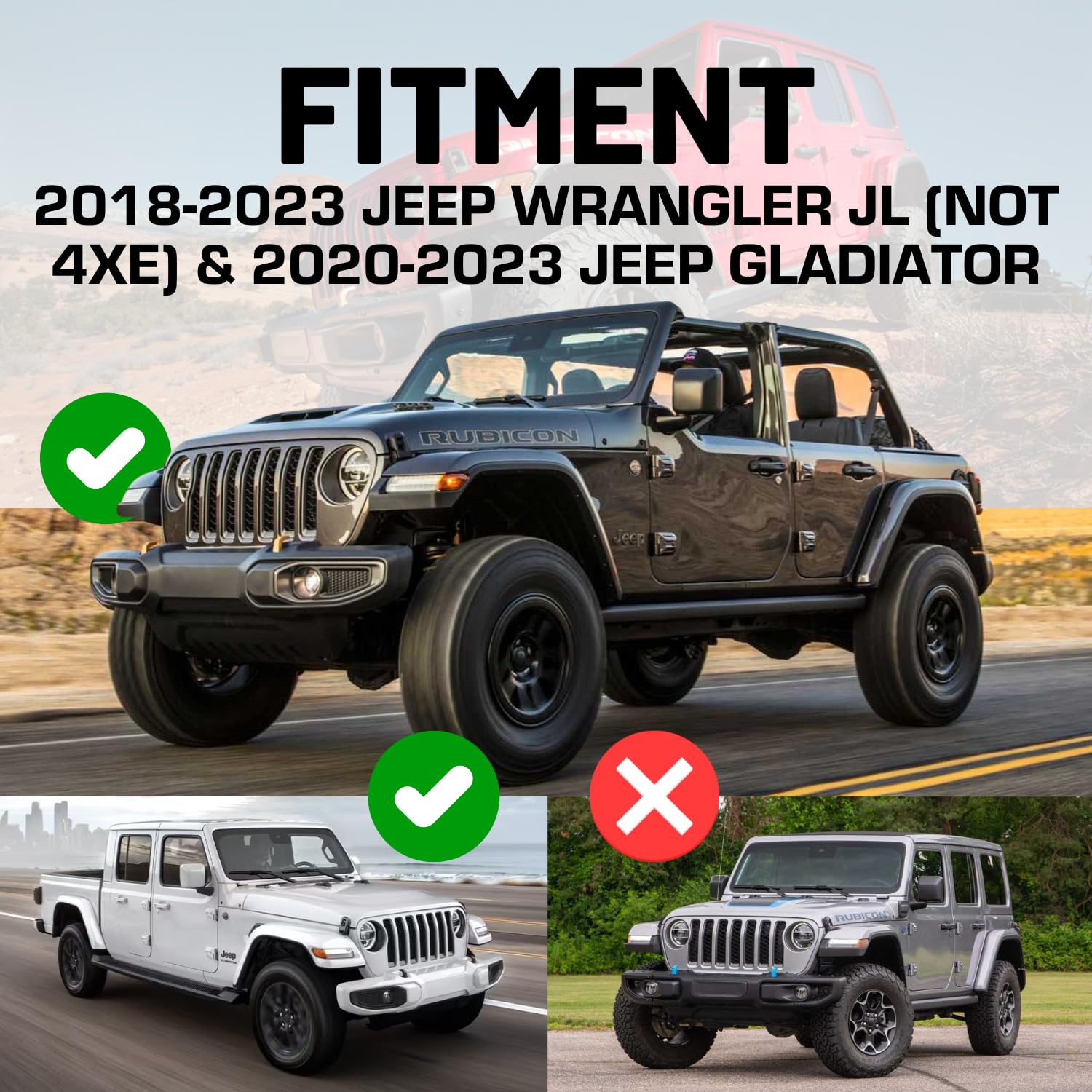 Bulletpoint Dash Mount Cell Phone Holder Compatible with 2018-2023 Jeep Wrangler JL (NOT 4xe) & 2020-2023 Jeep Gladiator Single Ball Mount (Driver Side Spring-Loaded) - Image 3