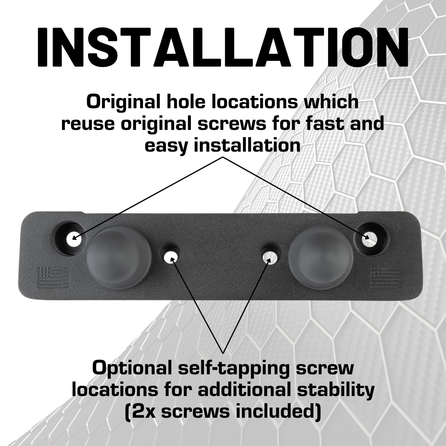 Bulletpoint Dash Mount Cell Phone Holder Compatible with 2013-2018 RAM Truck & 2019+ RAM 1500 Classic 20mm Ball Mount - Compatible with iPhone and Android Smartphones (Dual Ball with 1 Phone Holder) - Image 5