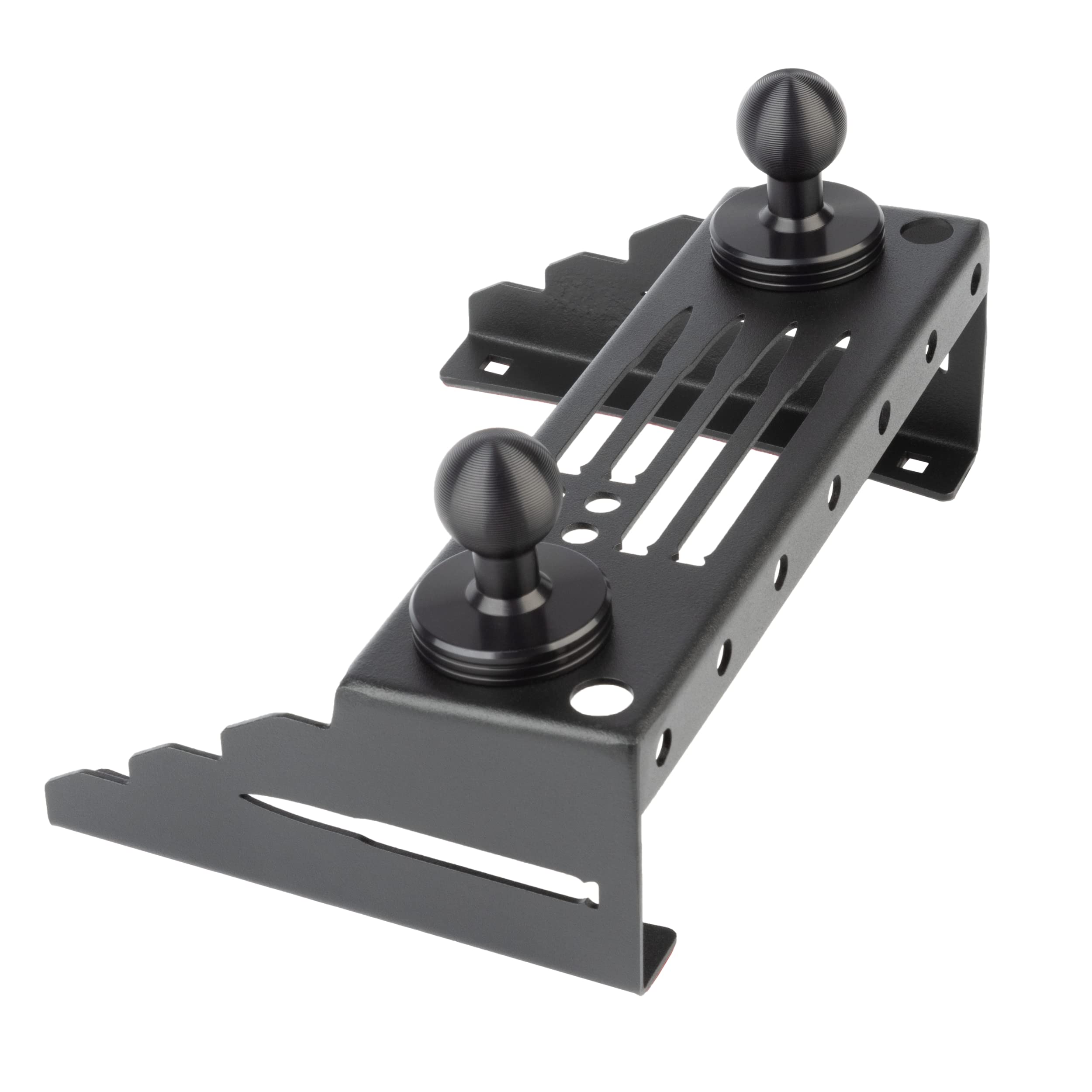 Bulletpoint Metal Dash Mount with 2 Phone Holders Bundle Compatible with 2015-2020 Ford F150 & 2017+ F250/F350 Super Duty - Dual 20mm Ball Dash F150 Phone Mount (13th Generation) - Image 8