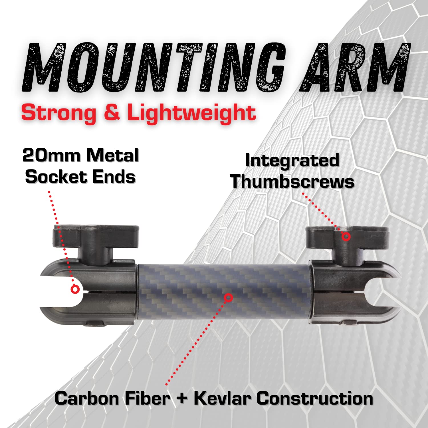 Bulletpoint Metal Dash Mount with 2 Phone Holders Bundle Compatible with 2015-2020 Ford F150 & 2017+ F250/F350 Super Duty - Dual 20mm Ball Dash F150 Phone Mount (13th Generation) - Image 7