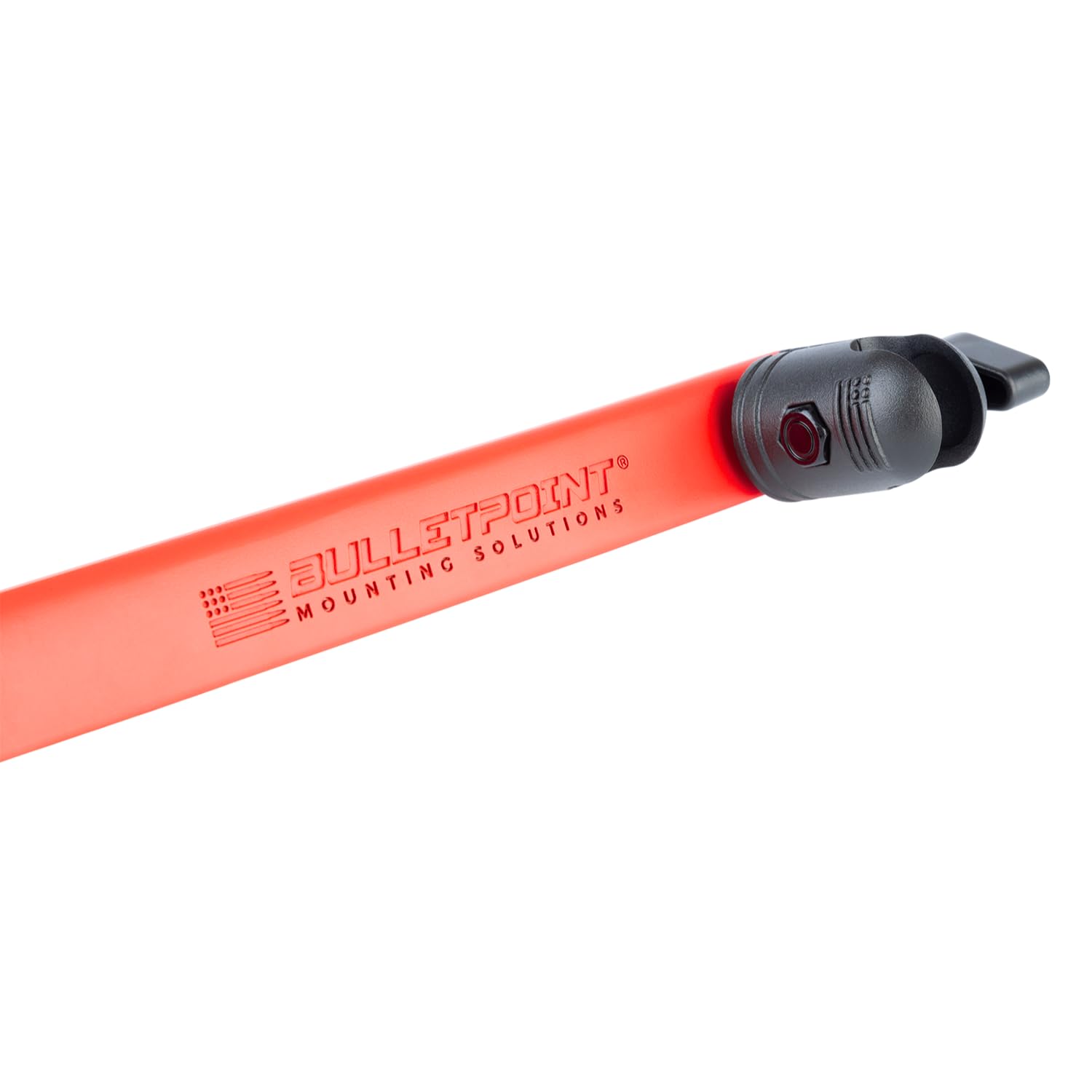 Bulletpoint Mounting Solutions Metal Grab Bar Insert Replacement with 2 Mounting Points Compatible with 2011-2018 Jeep Wrangler JK (Red) - Image 3