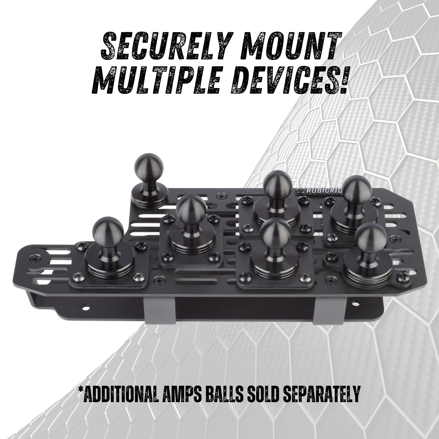 Bulletpoint RubiGrid Metal Dash Mount Phone Holder Compatible with 2022+ Toyota Tundra & 2023+ Toyota Sequoia (Spring-Loaded) - Image 5