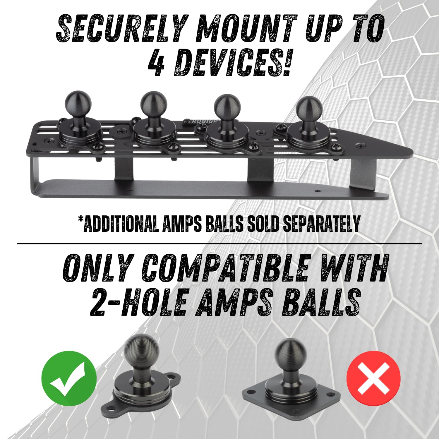 Bulletpoint RubiGrid Metal Dash Mount Phone Holder Compatible with 2022+ Chevrolet Silverado & GMC Sierra - Image 5