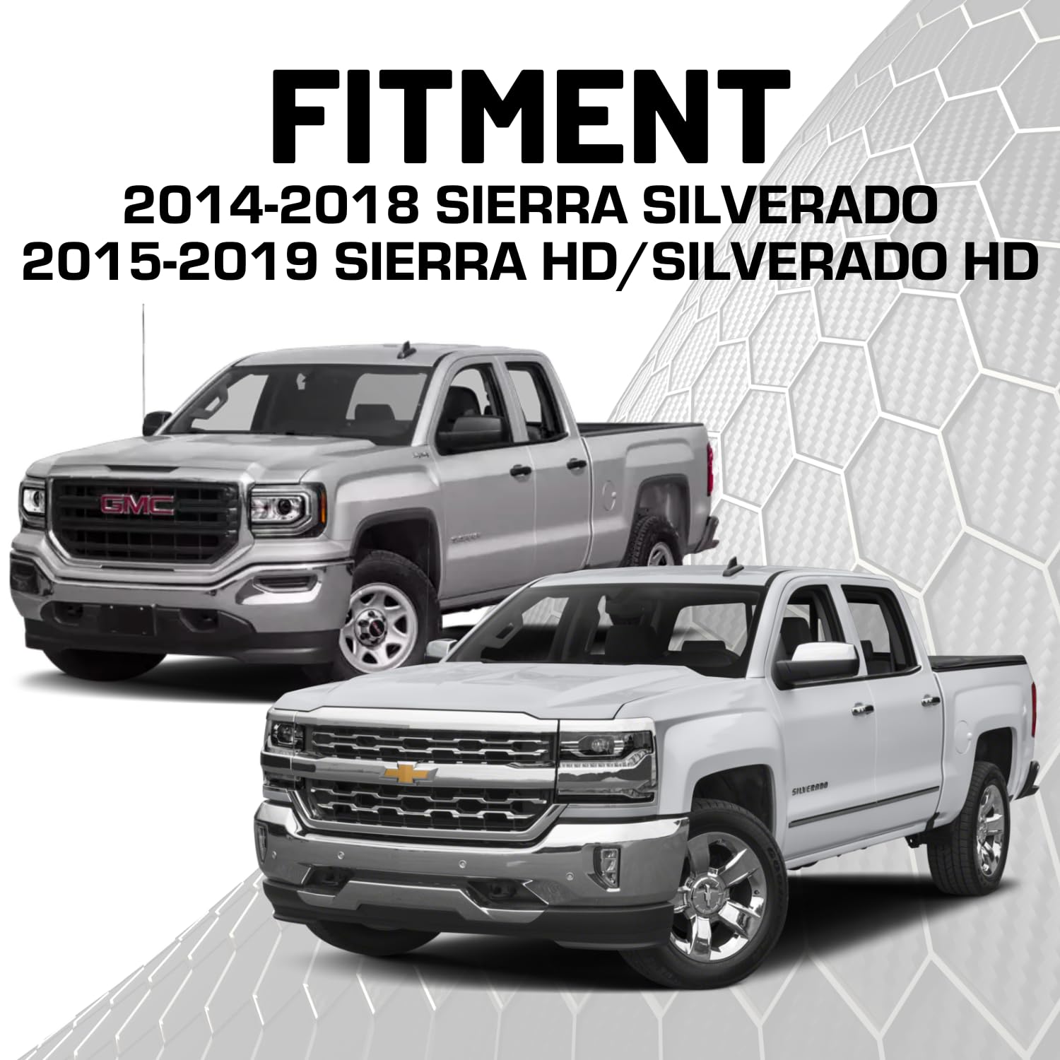 Bulletpoint RubiGrid Metal Dash Mount Phone Holder Compatible with 2014-2018 Chevrolet Silverado/GMC Sierra + 2015-2019 HD - Image 3