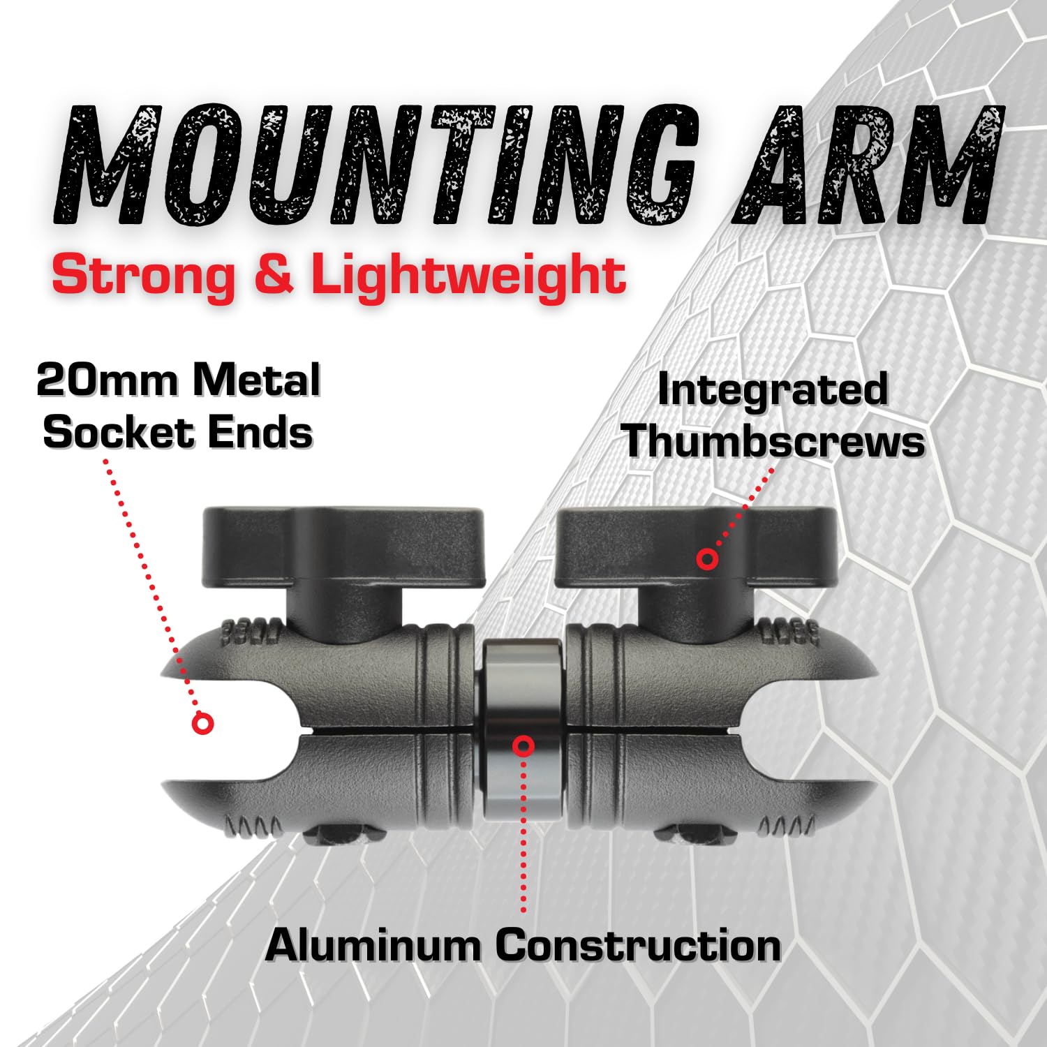 Bulletpoint RubiGrid Metal Dash Tacoma Phone Mount Compatible with 2016-2023 Toyota Tacoma - Image 7
